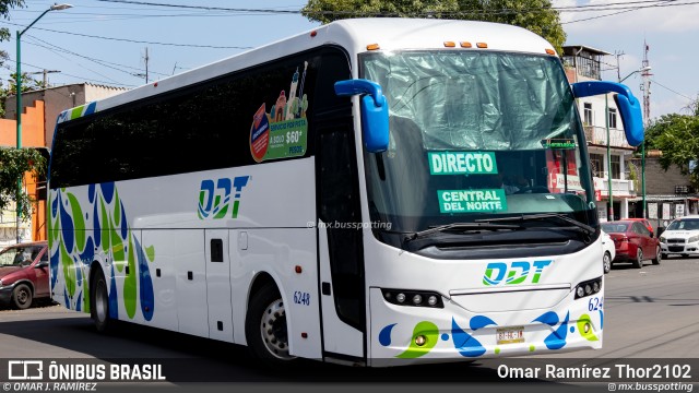 ODT - Ómnibus de Tizayuca 6248 na cidade de Gustavo A. Madero, Ciudad de México, México, por Omar Ramírez Thor2102. Número da foto: #13279756.