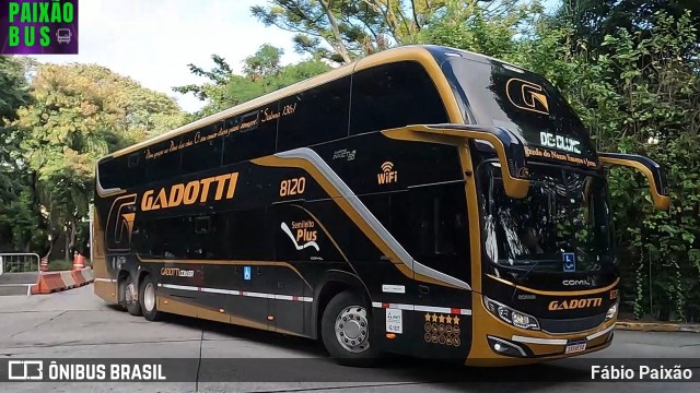 Auto Viação Gadotti 8120 na cidade de São Paulo, São Paulo, Brasil, por Fábio Paixão. Número da foto: #13278513.
