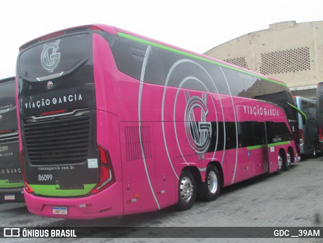 Viação Garcia 86099 na cidade de Curitiba, Paraná, Brasil, por GDC __39AM. Número da foto: #13279063.