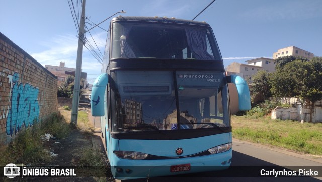 Turismo Pássaro Azul 2217 na cidade de Ponta Grossa, Paraná, Brasil, por Carlynhos Piske. Número da foto: #13277219.