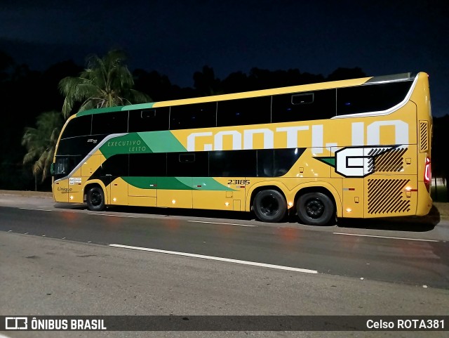 Empresa Gontijo de Transportes 23185 na cidade de Ipatinga, Minas Gerais, Brasil, por Celso ROTA381. Número da foto: #13277086.