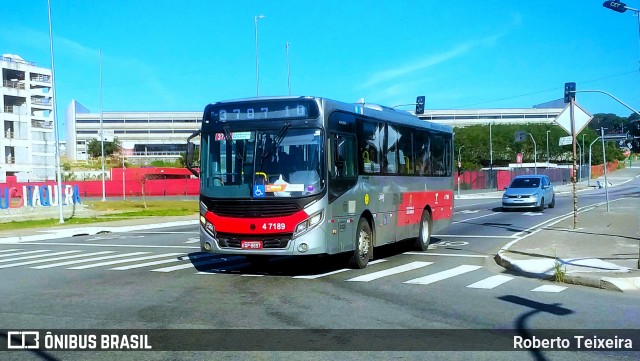 Pêssego Transportes 4 7189 na cidade de São Paulo, São Paulo, Brasil, por Roberto Teixeira. Número da foto: #13278380.