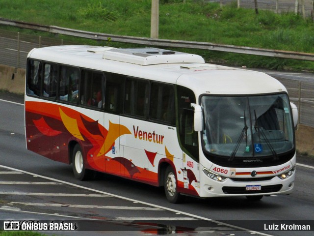 Venetur Turismo 4060 na cidade de Aparecida, São Paulo, Brasil, por Luiz Krolman. Número da foto: #13278862.