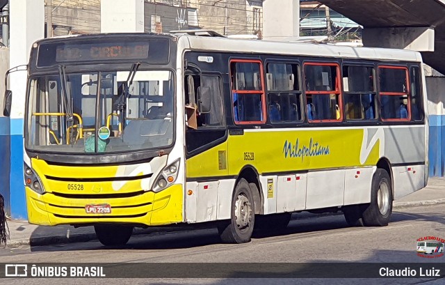 Viação Nilopolitana 05528 na cidade de Nilópolis, Rio de Janeiro, Brasil, por Claudio Luiz. Número da foto: #13279602.