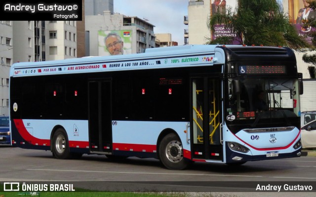 CUTCSA - Companhia Uruguaia de Transporte Coletivo 867 na cidade de Montevideo, Montevideo, Uruguai, por Andrey Gustavo. Número da foto: #13279196.