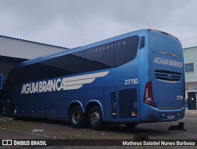 Viação Águia Branca 27710 na cidade de Ponto Belo, Espírito Santo, Brasil, por Matheus Salatiel Nunes Barbosa. Número da foto: #13278546.