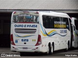 Viação Ouro e Prata 629 na cidade de Santana do Livramento, Rio Grande do Sul, Brasil, por Felipe Martins. Número da foto: #13277225.