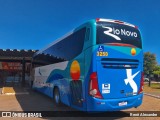 Rio Novo Transportes e Turismo 3250 na cidade de Bom Jardim de Goiás, Goiás, Brasil, por Renê Alexandre. Número da foto: #:id.