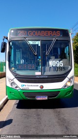Viação Paraense Cuiabá Transportes 1095 na cidade de Cuiabá, Mato Grosso, Brasil, por Adriano Moreira. Número da foto: #:id.