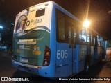 FAOL - Friburgo Auto Ônibus 605 na cidade de Nova Friburgo, Rio de Janeiro, Brasil, por Marcus Vinicius Lemmeck Guimarães Folly. Número da foto: #13276968.