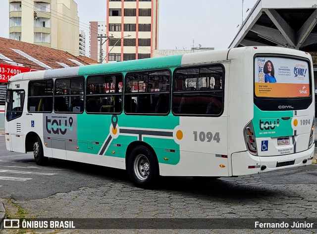ABC Transportes Coletivos  Vale do Paraíba 1094 na cidade de Taubaté, São Paulo, Brasil, por Fernando Júnior. Número da foto: #13282635.