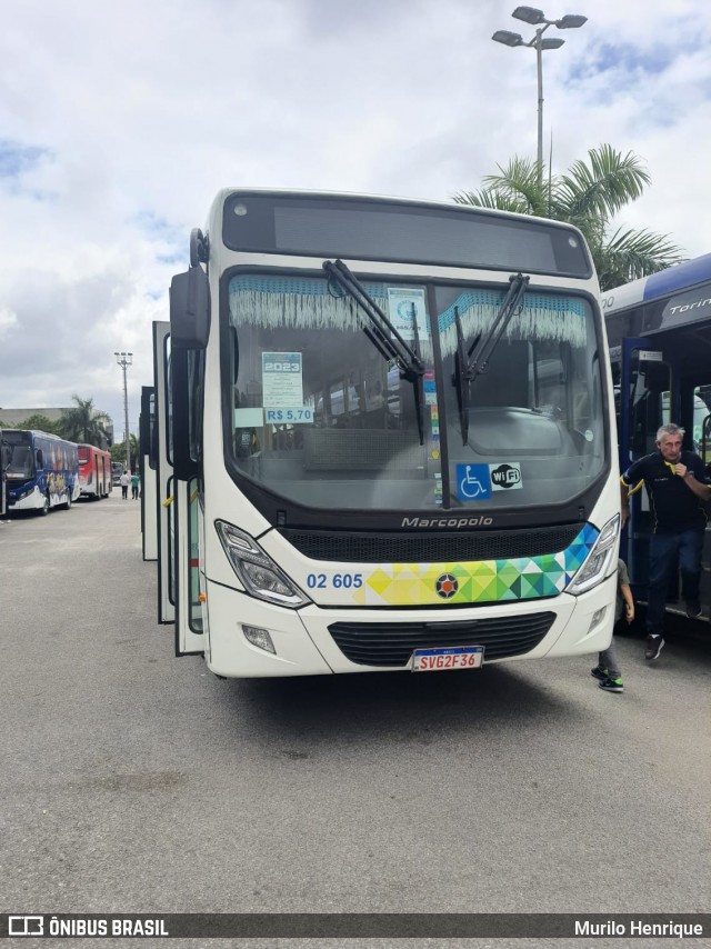 Viação Vaz 02 605 na cidade de Barueri, São Paulo, Brasil, por Murilo Henrique. Número da foto: #13283403.