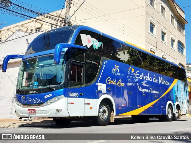 Estrela de Minas Viagens e Turismo 90000 na cidade de Varginha, Minas Gerais, Brasil, por Kelvin Silva Caovila Santos. Número da foto: #13283218.