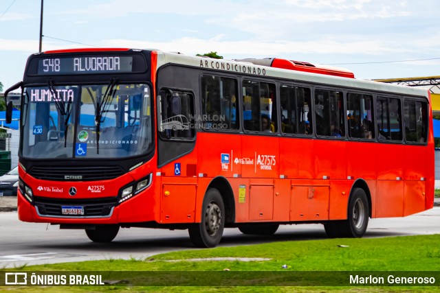 Transportes Vila Isabel A27575 na cidade de Rio de Janeiro, Rio de Janeiro, Brasil, por Marlon Generoso. Número da foto: #13283267.