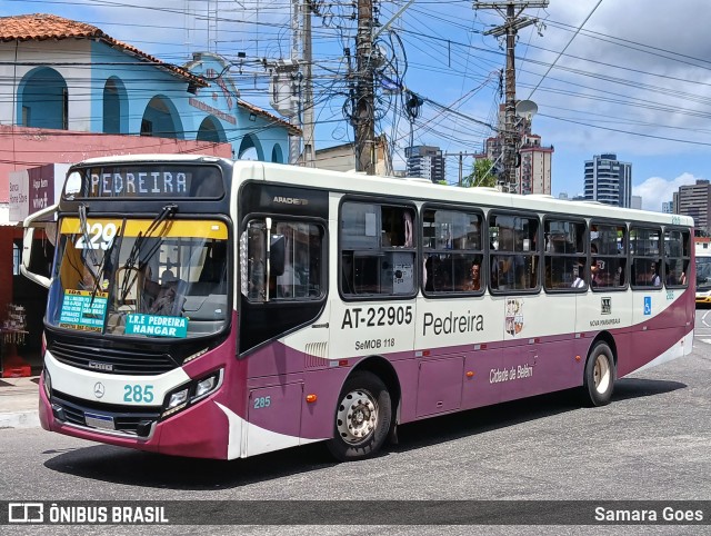 Empresa de Transportes Nova Marambaia AT-22905 na cidade de Belém, Pará, Brasil, por Samara Goes. Número da foto: #13283485.