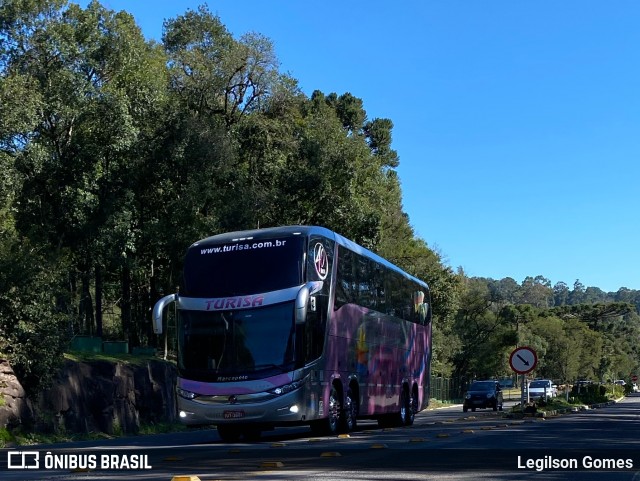 Turisa Turismo 10050 na cidade de Canela, Rio Grande do Sul, Brasil, por Legilson Gomes. Número da foto: #13283053.