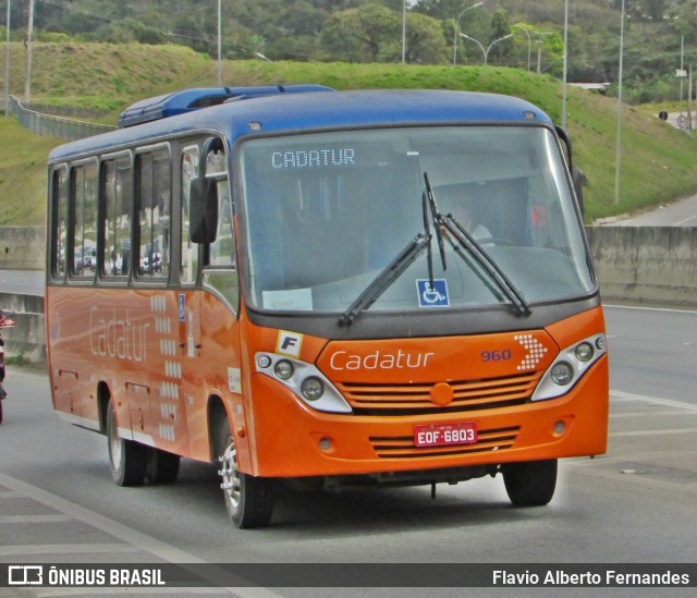 Cadatur Transportes e Turismo 960 na cidade de Mairinque, São Paulo, Brasil, por Flavio Alberto Fernandes. Número da foto: #13281484.