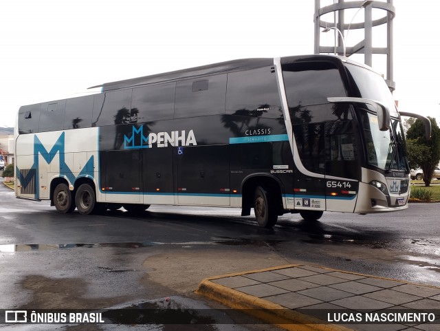 Empresa de Ônibus Nossa Senhora da Penha 65414 na cidade de Lages, Santa Catarina, Brasil, por LUCAS NASCIMENTO. Número da foto: #13280384.
