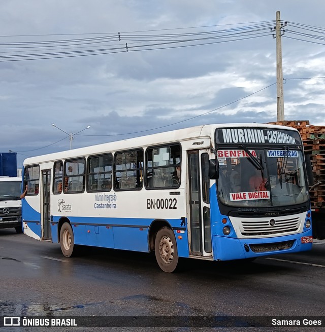 Transportes Barata BN-00022 na cidade de Belém, Pará, Brasil, por Samara Goes. Número da foto: #13281807.