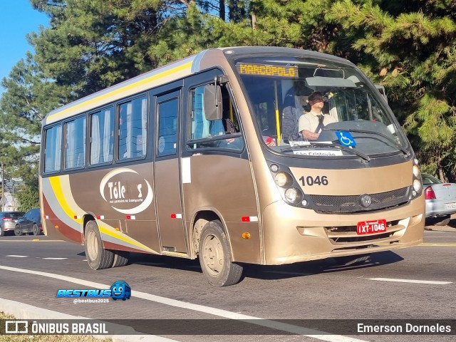 Viação Giratur 1046 na cidade de Caxias do Sul, Rio Grande do Sul, Brasil, por Emerson Dorneles. Número da foto: #13280713.
