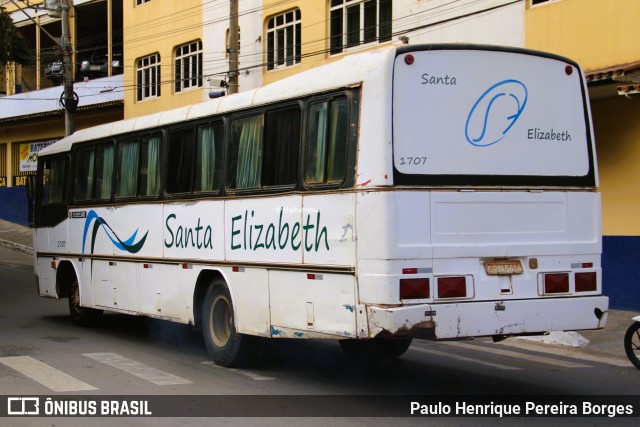 Viação Santa Elizabeth 1707 na cidade de Caratinga, Minas Gerais, Brasil, por Paulo Henrique Pereira Borges. Número da foto: #13282736.