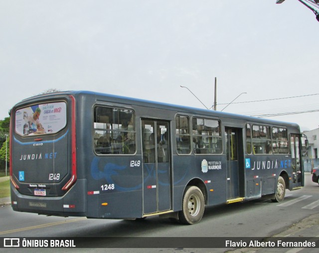 Jundiá Transportadora Turistica 1248 na cidade de Mairinque, São Paulo, Brasil, por Flavio Alberto Fernandes. Número da foto: #13281633.