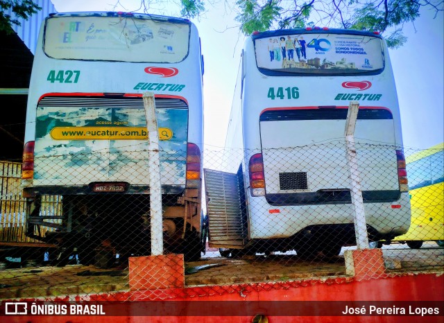 Eucatur - Empresa União Cascavel de Transportes e Turismo 4427 na cidade de Campo Grande, Mato Grosso do Sul, Brasil, por José Pereira Lopes. Número da foto: #13280257.