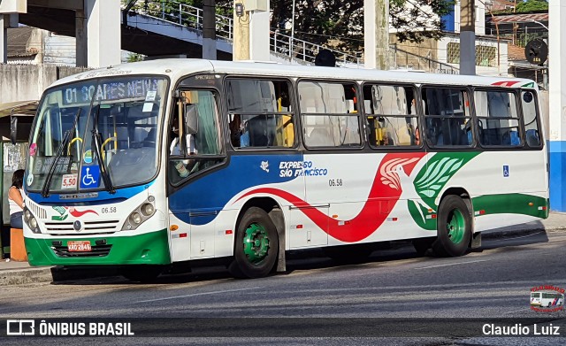 Expresso São Francisco 06.58 na cidade de Nilópolis, Rio de Janeiro, Brasil, por Claudio Luiz. Número da foto: #13282980.