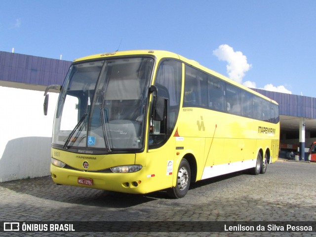 Viação Itapemirim 8801 na cidade de Caruaru, Pernambuco, Brasil, por Lenilson da Silva Pessoa. Número da foto: #13281886.