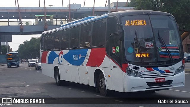 Viação Pavunense B32803 na cidade de Rio de Janeiro, Rio de Janeiro, Brasil, por Gabriel Sousa. Número da foto: #13282191.