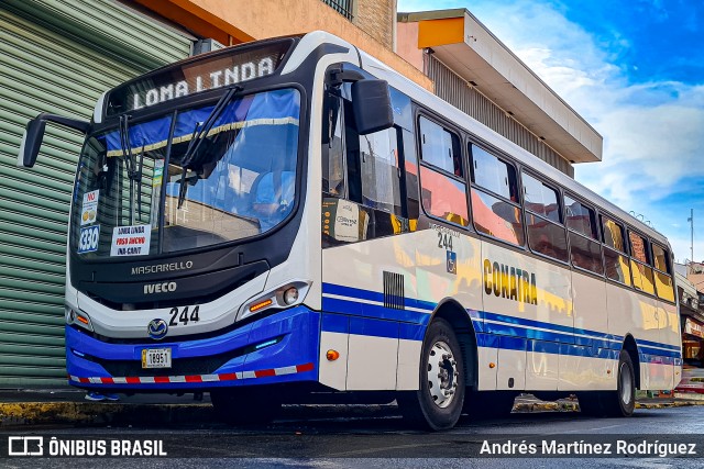 Conatra - Corporacion Nacional de Transporte 244 na cidade de Hospital, San José, San José, Costa Rica, por Andrés Martínez Rodríguez. Número da foto: #13281815.