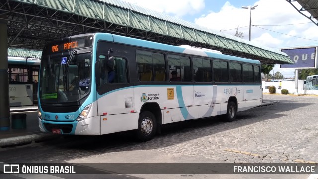 Auto Viação Dragão do Mar 42908 na cidade de Fortaleza, Ceará, Brasil, por FRANCISCO WALLACE. Número da foto: #13281937.
