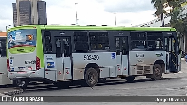 BsBus Mobilidade 502430 na cidade de Brasília, Distrito Federal, Brasil, por Jorge Oliveira. Número da foto: #13281520.