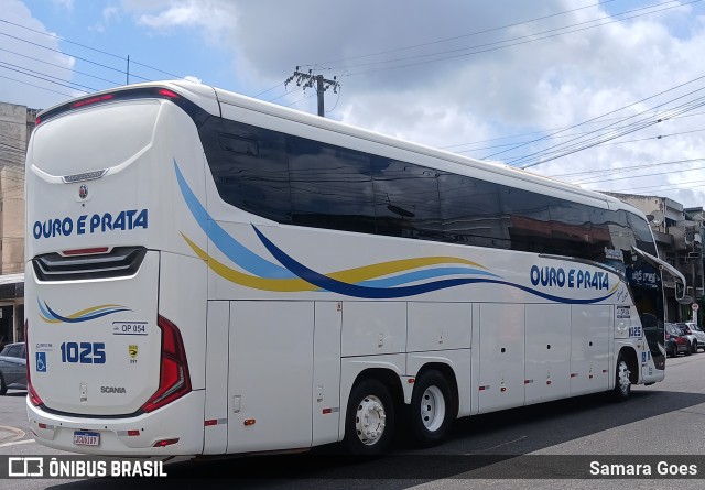 Viação Ouro e Prata 1025 na cidade de Belém, Pará, Brasil, por Samara Goes. Número da foto: #13283409.