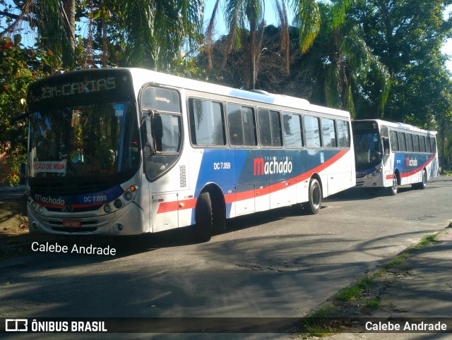 Transportes Machado DC 7.059 na cidade de Duque de Caxias, Rio de Janeiro, Brasil, por Calebe Andrade. Número da foto: #13281434.