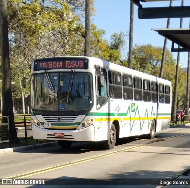 VAP - Viação Alto Petrópolis 4487 na cidade de Porto Alegre, Rio Grande do Sul, Brasil, por Diego Soares. Número da foto: #13281179.