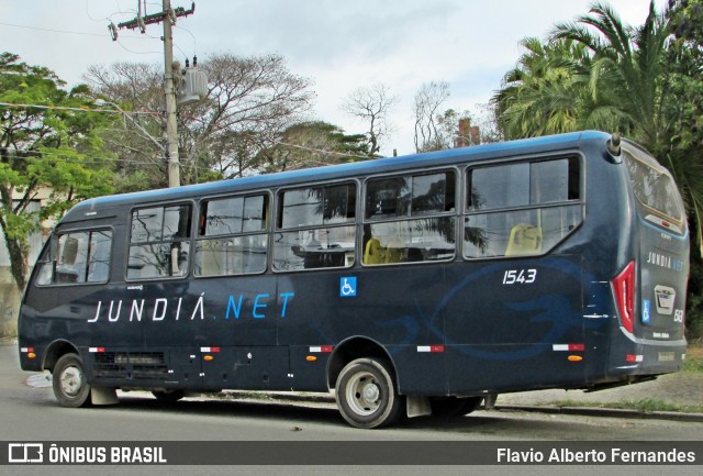 Jundiá Transportadora Turistica 1543 na cidade de Mairinque, São Paulo, Brasil, por Flavio Alberto Fernandes. Número da foto: #13281569.