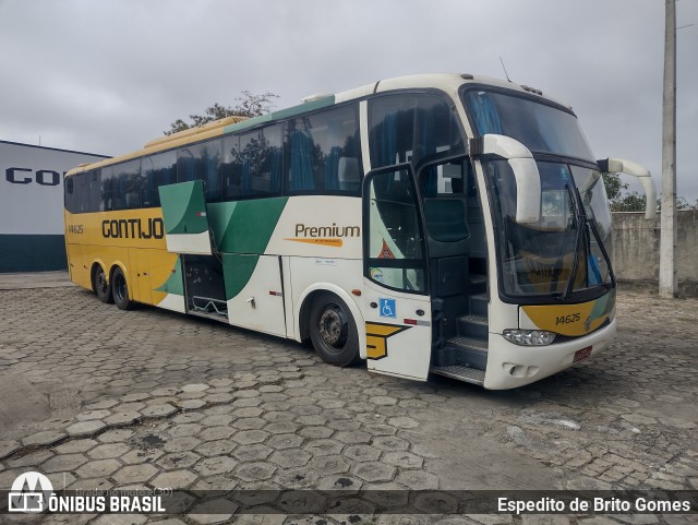 Empresa Gontijo de Transportes 14625 na cidade de Vitória da Conquista, Bahia, Brasil, por Espedito de Brito Gomes. Número da foto: #13280799.
