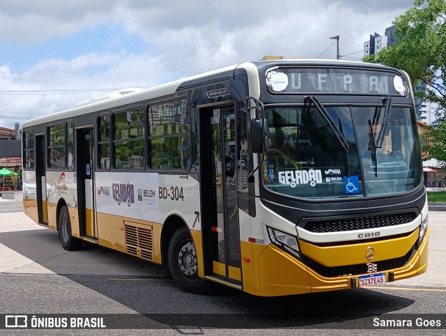 Belém Rio Transportes BD-304 na cidade de Belém, Pará, Brasil, por Samara Goes. Número da foto: #13283475.