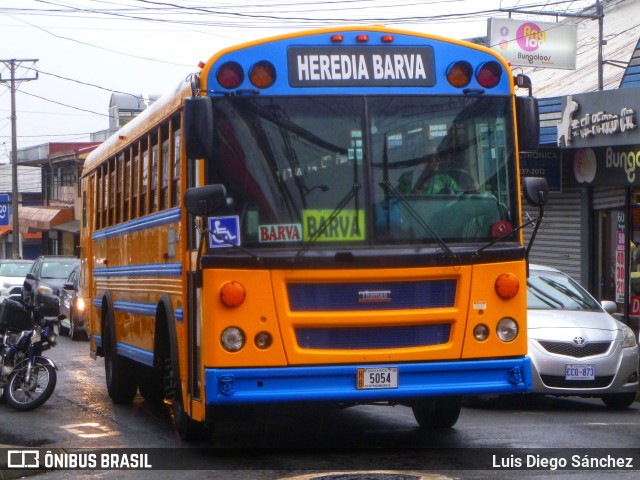 Transportes Barveños 05 na cidade de Heredia, Heredia, Heredia, Costa Rica, por Luis Diego Sánchez. Número da foto: #13283580.