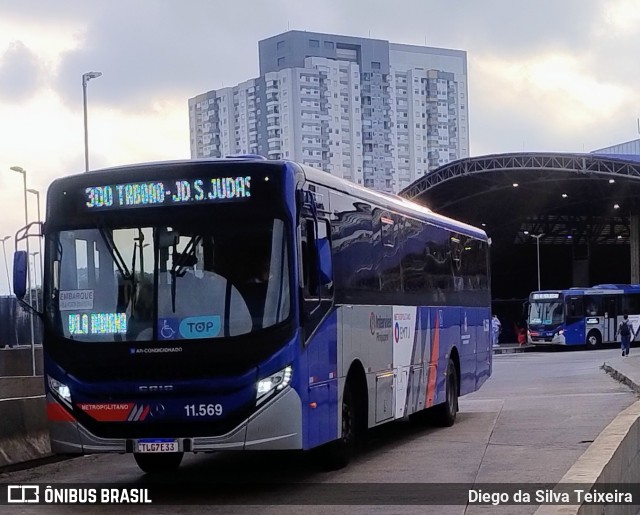 Viação Pirajuçara 11.569 na cidade de São Paulo, São Paulo, Brasil, por Diego da Silva Teixeira. Número da foto: #13283591.