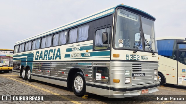 Viação Garcia 5392 na cidade de Londrina, Paraná, Brasil, por Fábio Paixão. Número da foto: #13282596.