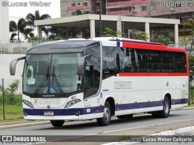 Viação Piracicabana 1677 na cidade de São Paulo, São Paulo, Brasil, por Lucas Weber Calizario. Número da foto: #13281948.