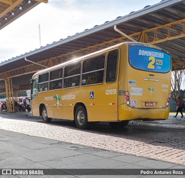 VCG - Viação Campos Gerais 1289 na cidade de Ponta Grossa, Paraná, Brasil, por Pedro Antunes Roza. Número da foto: #13282477.