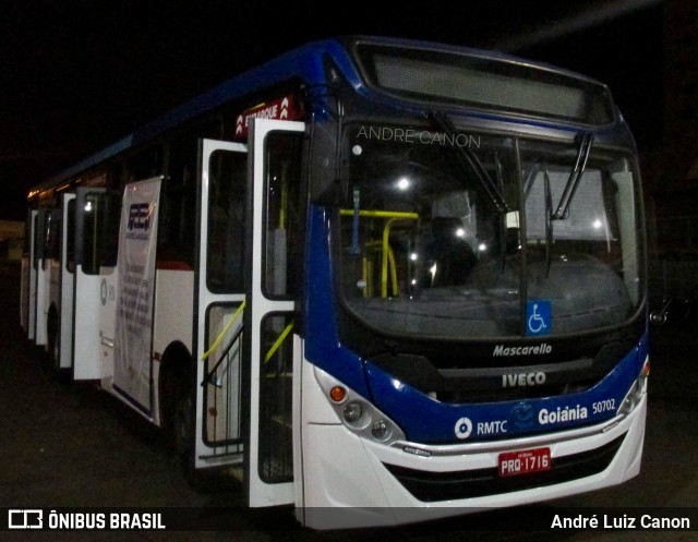 Rápido Araguaia 50702 na cidade de Goiânia, Goiás, Brasil, por André Luiz Canon. Número da foto: #13280126.