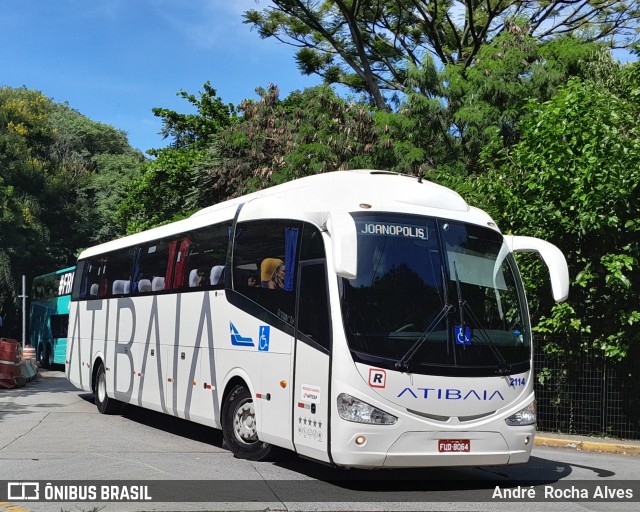 Viação Atibaia São Paulo 2114 na cidade de São Paulo, São Paulo, Brasil, por André  Rocha Alves. Número da foto: #13280914.