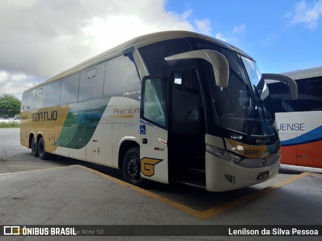 Empresa Gontijo de Transportes 18880 na cidade de Caruaru, Pernambuco, Brasil, por Lenilson da Silva Pessoa. Número da foto: #13282643.