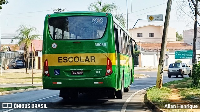 Transportes Capellini 38039 na cidade de Paulínia, São Paulo, Brasil, por Allan Henrique. Número da foto: #13281282.