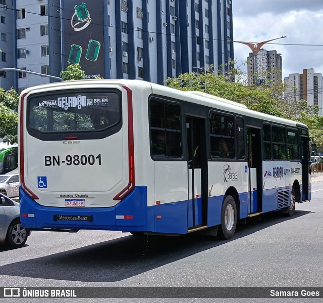 Transportes Barata BN-98001 na cidade de Belém, Pará, Brasil, por Samara Goes. Número da foto: #13283465.