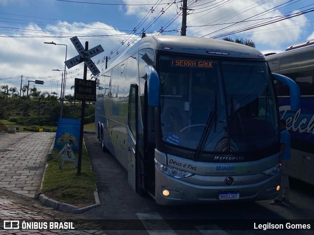 Lancatur Transporte e Turismo 21080 na cidade de Carlos Barbosa, Rio Grande do Sul, Brasil, por Legilson Gomes. Número da foto: #13283110.